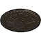 Ekena Millwork Raymond Ceiling Medallion (Fits Canopies up to 5 3/8"), Hand-Painted Stone Hearth, 18"OD x 1 1/4"P CM18RA2SHF - alternate 3